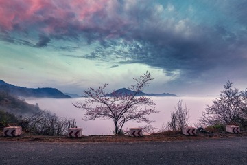 春之云海