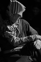 鹰一样的眼神...