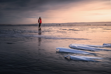 冰湖鸭遇.../ 北疆
