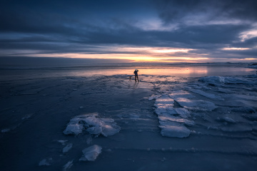 冰湖守光者.../青海