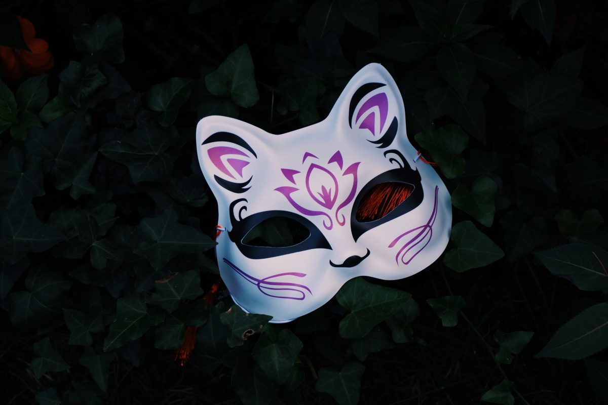 大唐不夜城猫妖面具