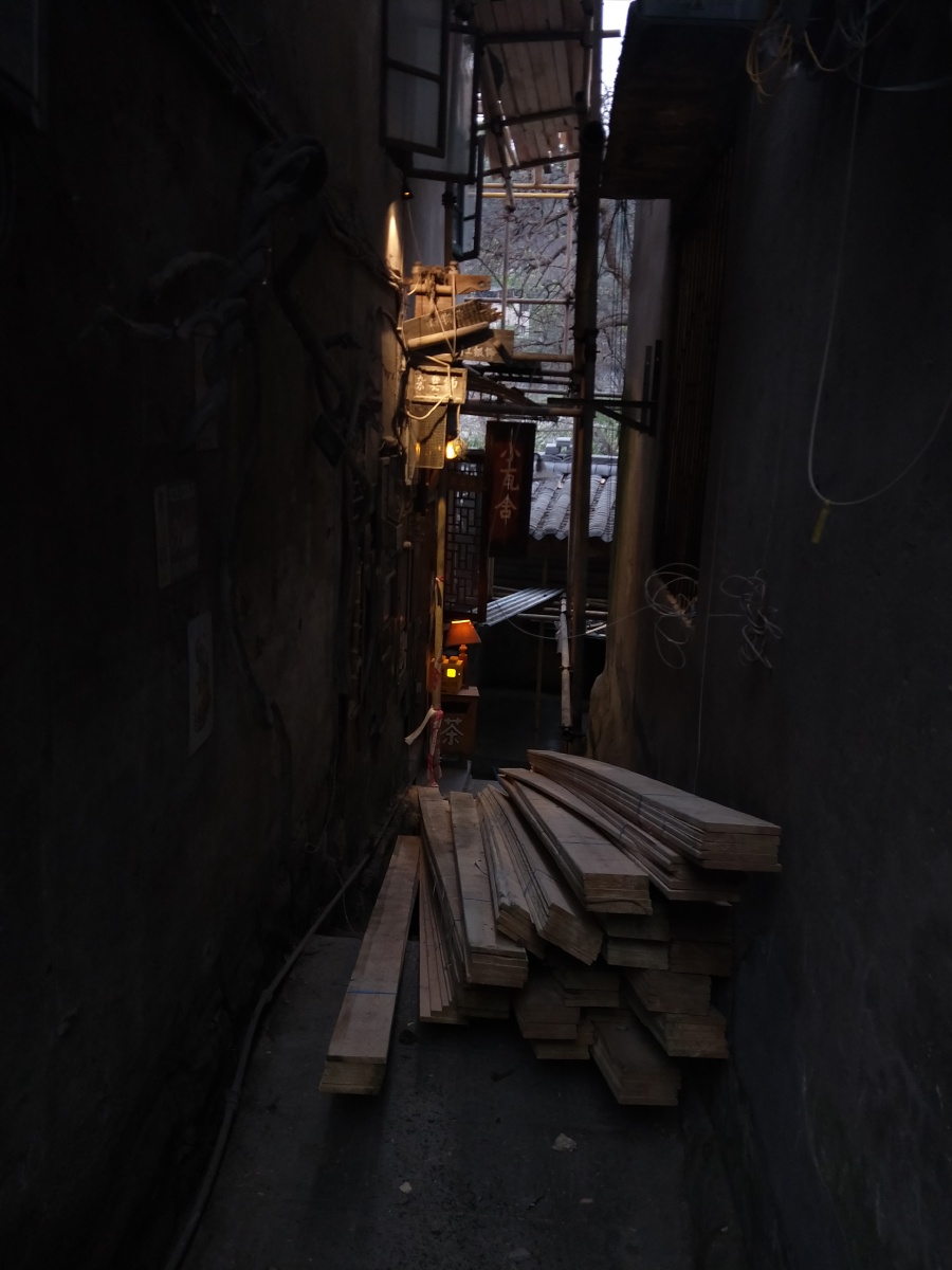 磁器口的小巷子