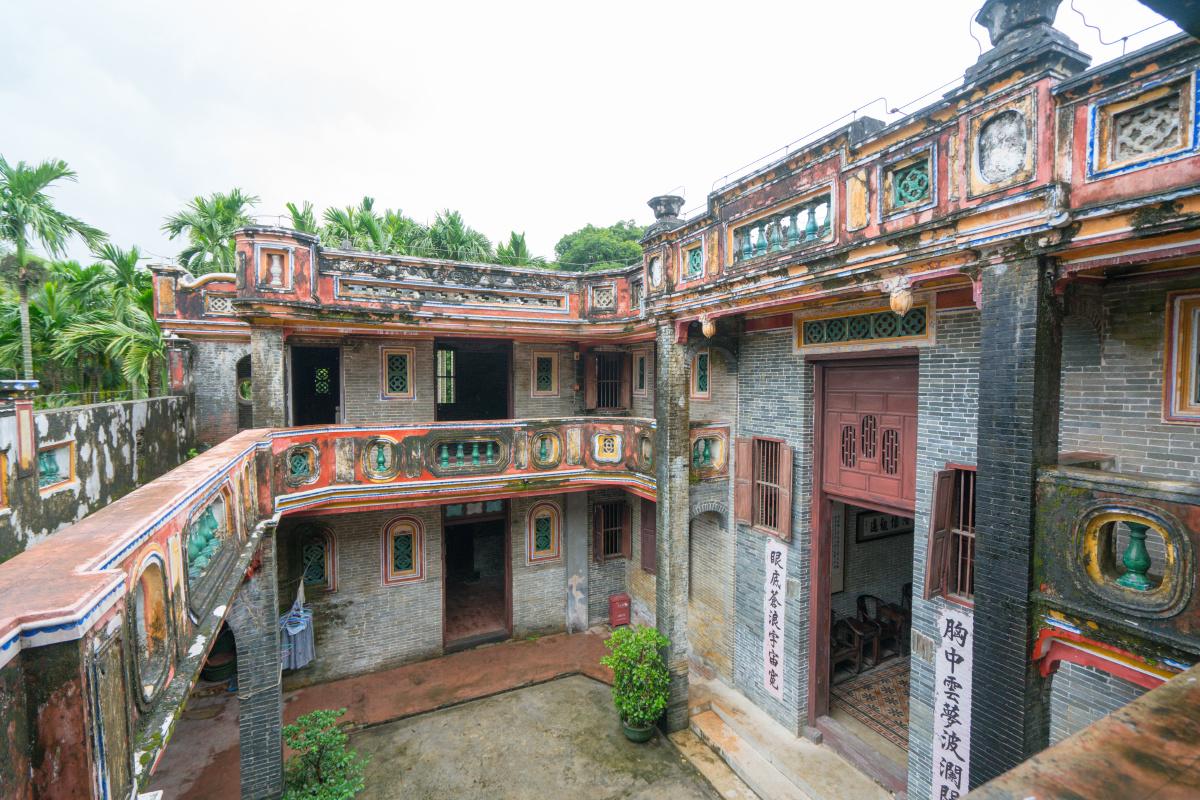 海南琼海博鳌留客村蔡家大院
