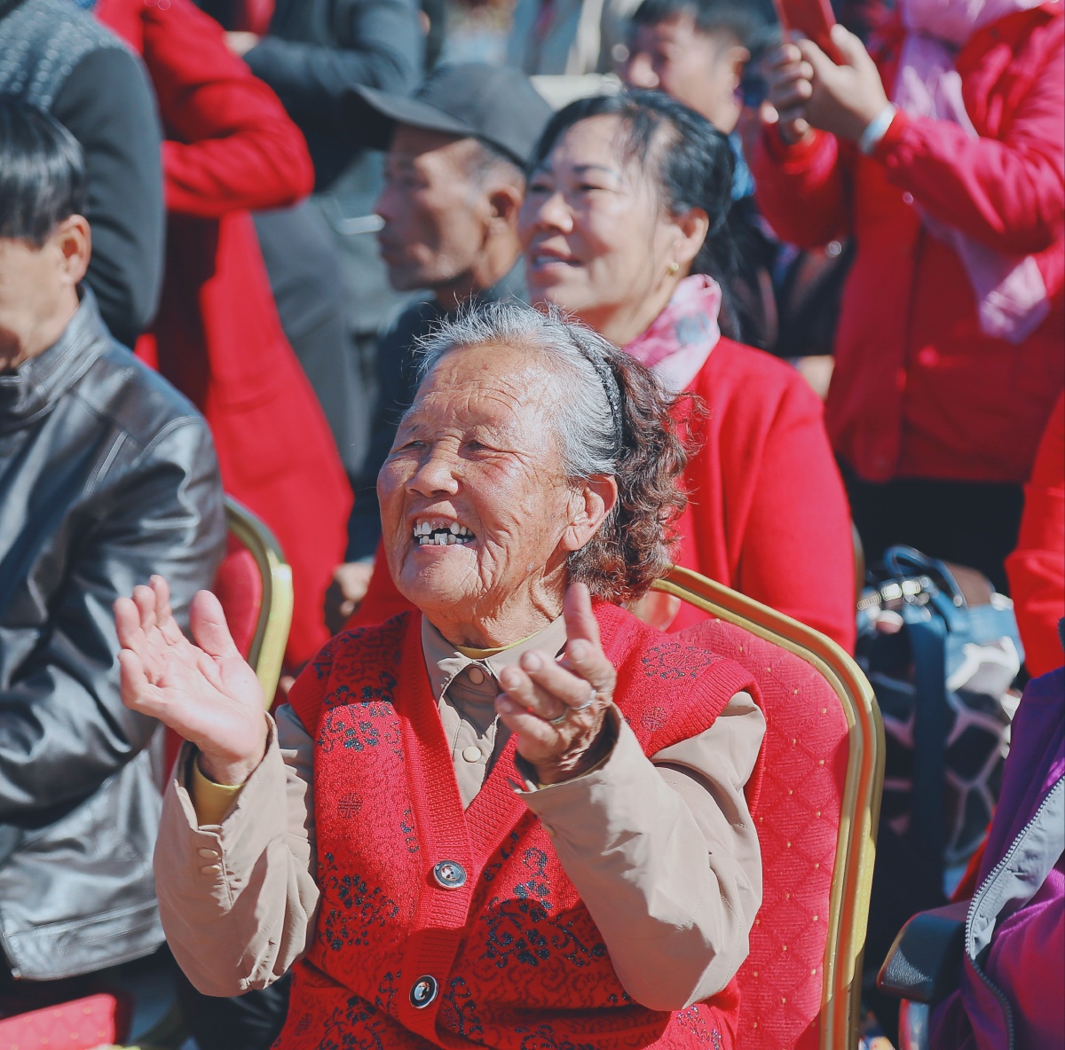 重阳节这天的老人家