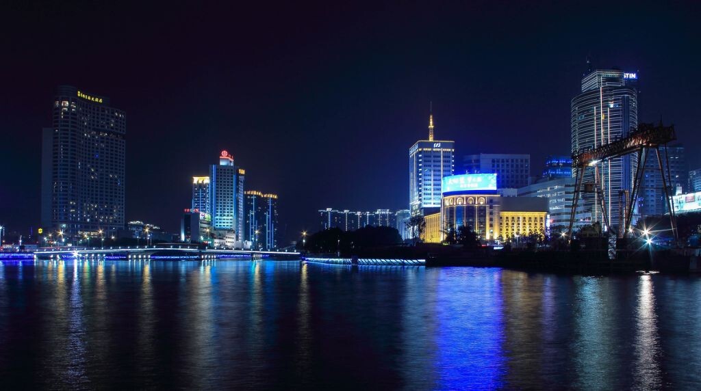宁波外滩美景，即将离开这个城市留下一点回忆