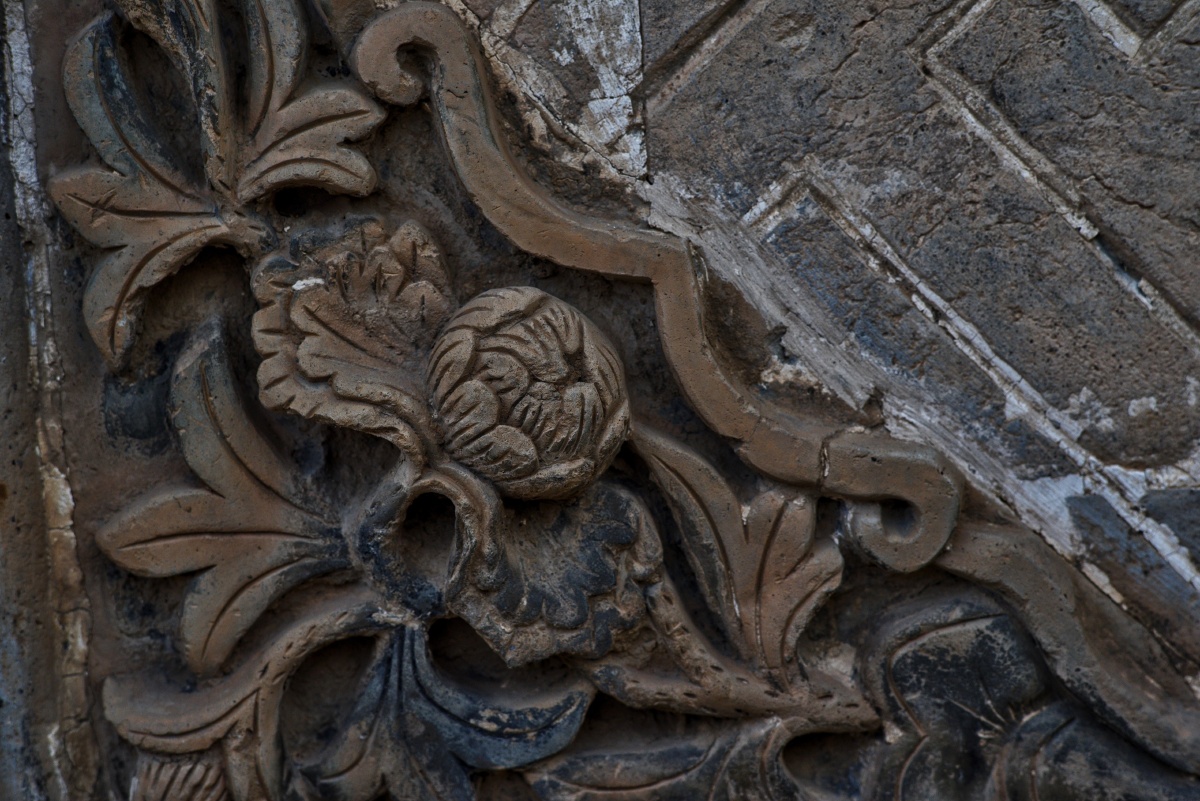 民族瑰宝明朝留存宝贵之砖雕石雕图案精美花纹细腻感叹古人鬼斧神工之