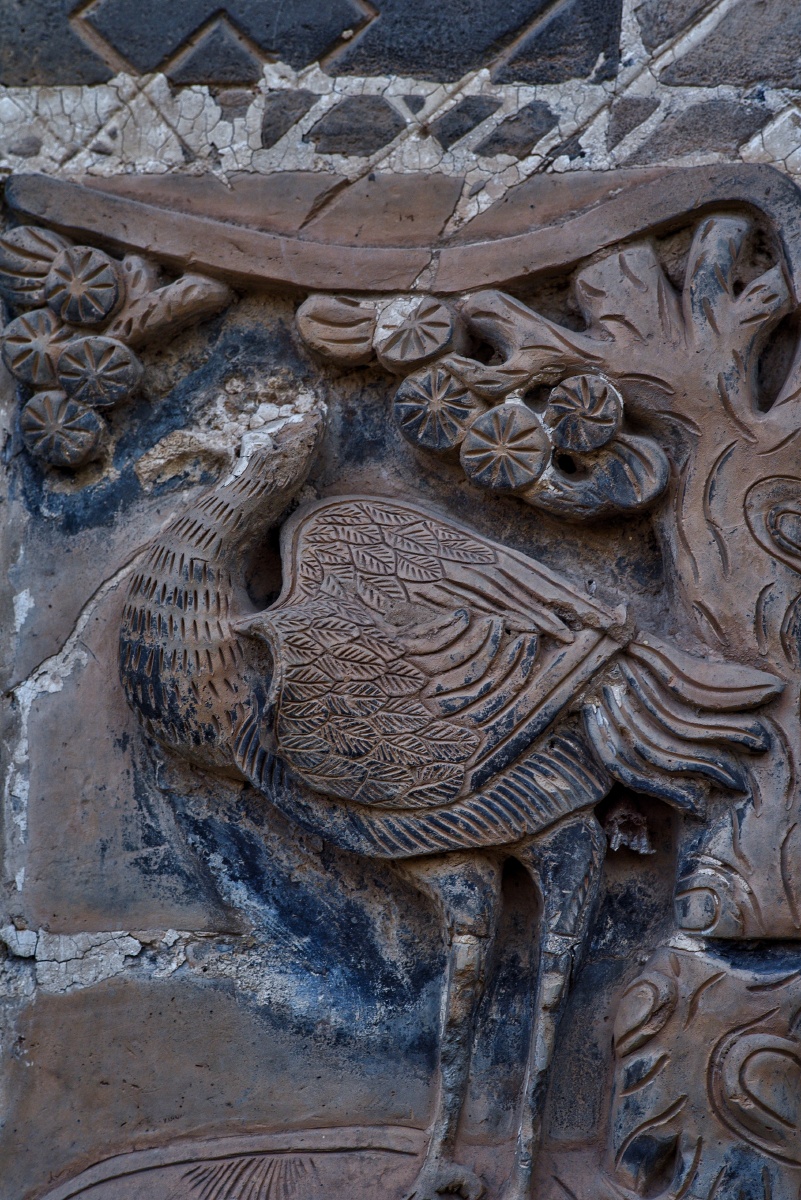 民族瑰宝明朝留存宝贵之砖雕石雕图案精美花纹细腻感叹古人鬼斧神工之