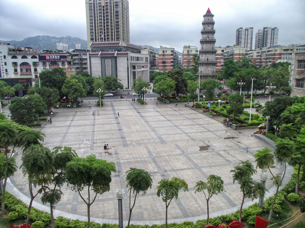 潮阳文光塔广场