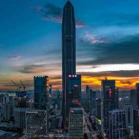 深圳平安大厦# 新地标2张