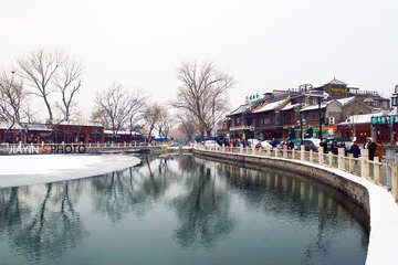 后海的雪