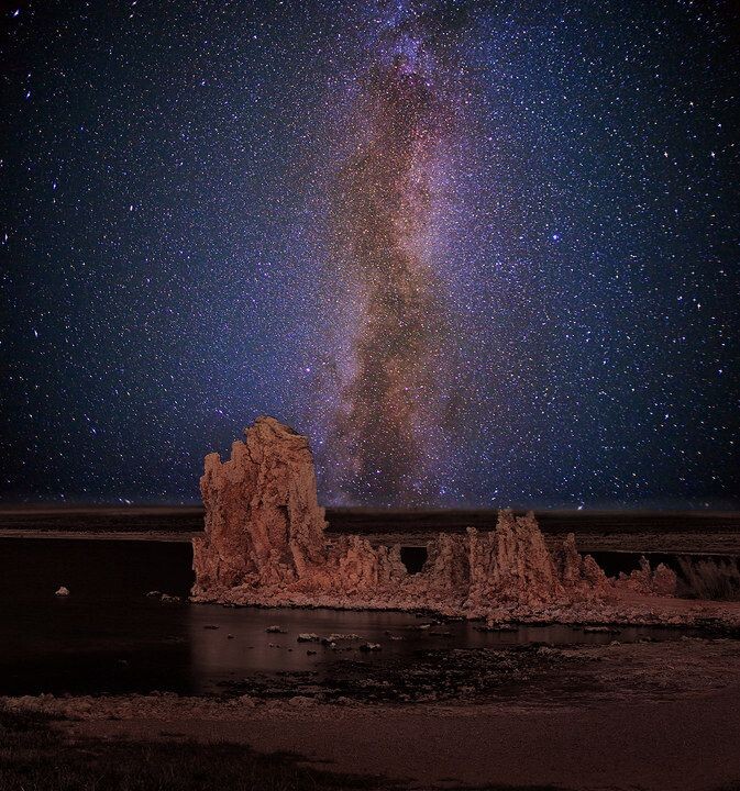 Mono Lake With Capitol Reef Milky Way<br />

