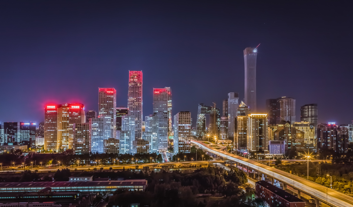 车水马龙【北京cbd】 - 大泽映像 - 图虫网 - 最好的摄影师都在这