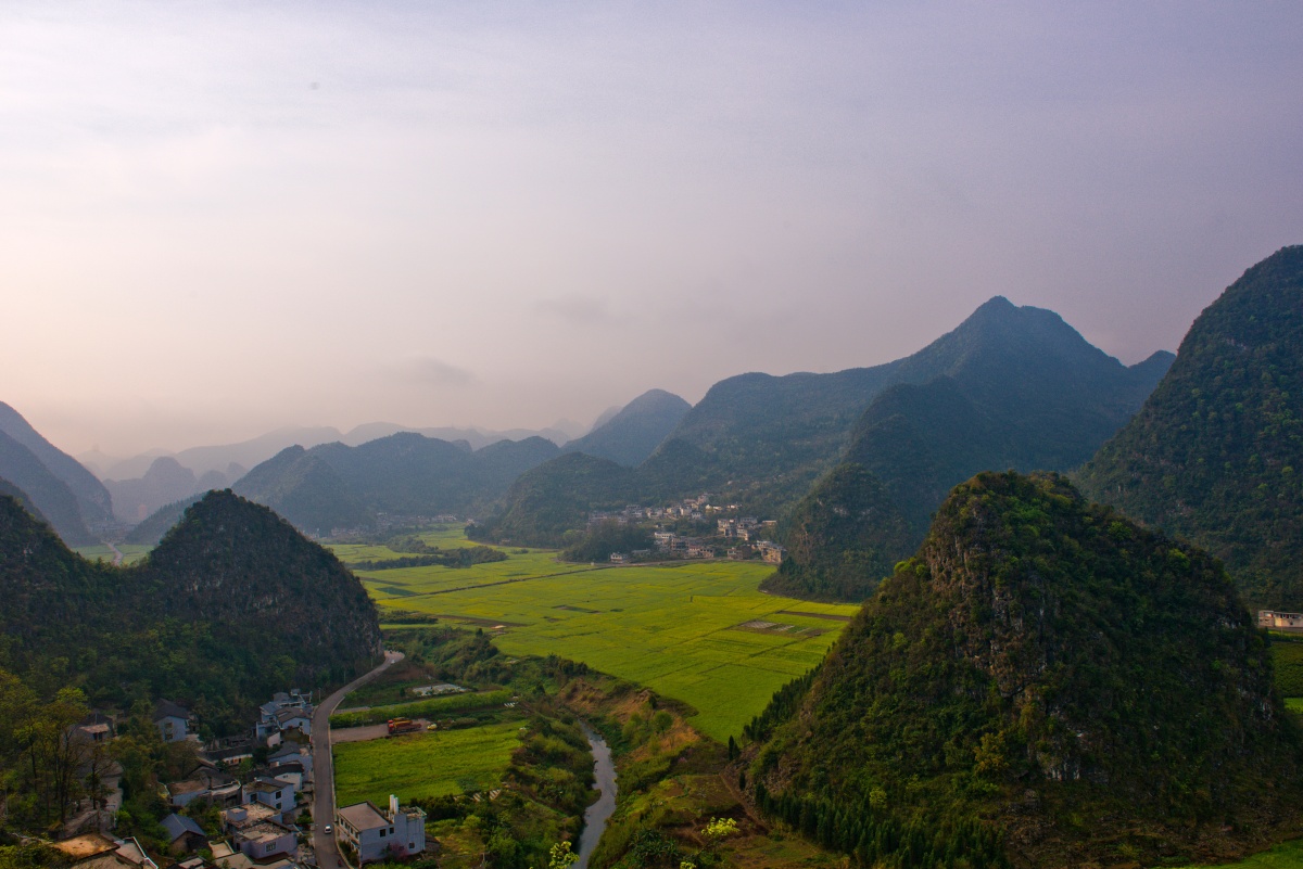 贵州万峰林喀斯特地貌景观—西南自由行旅途中的风景 - 认证摄影师王