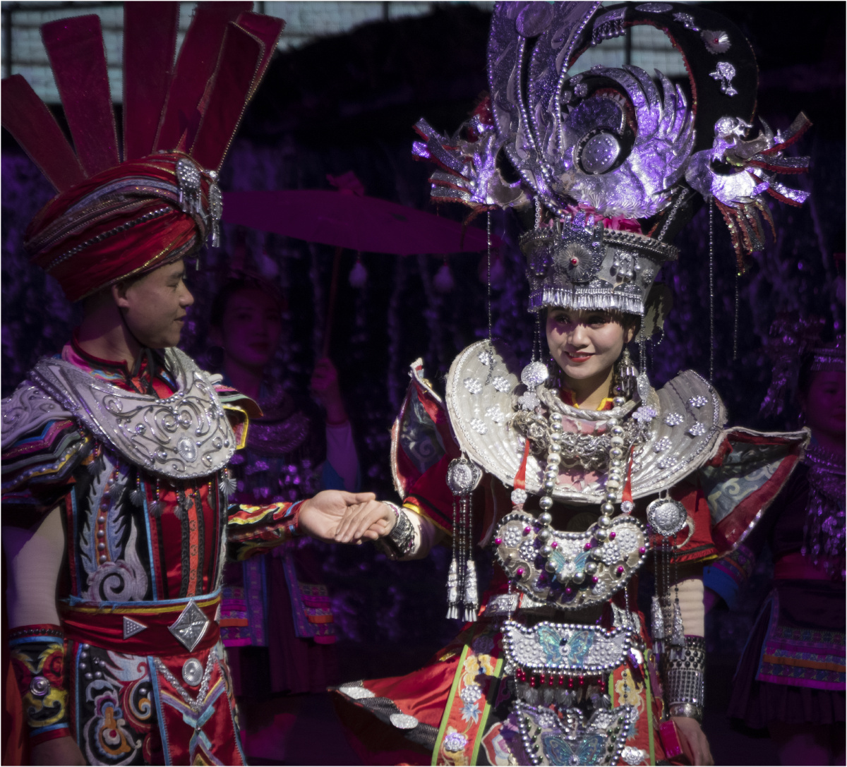 侗民族歌舞剧坐妹剧照