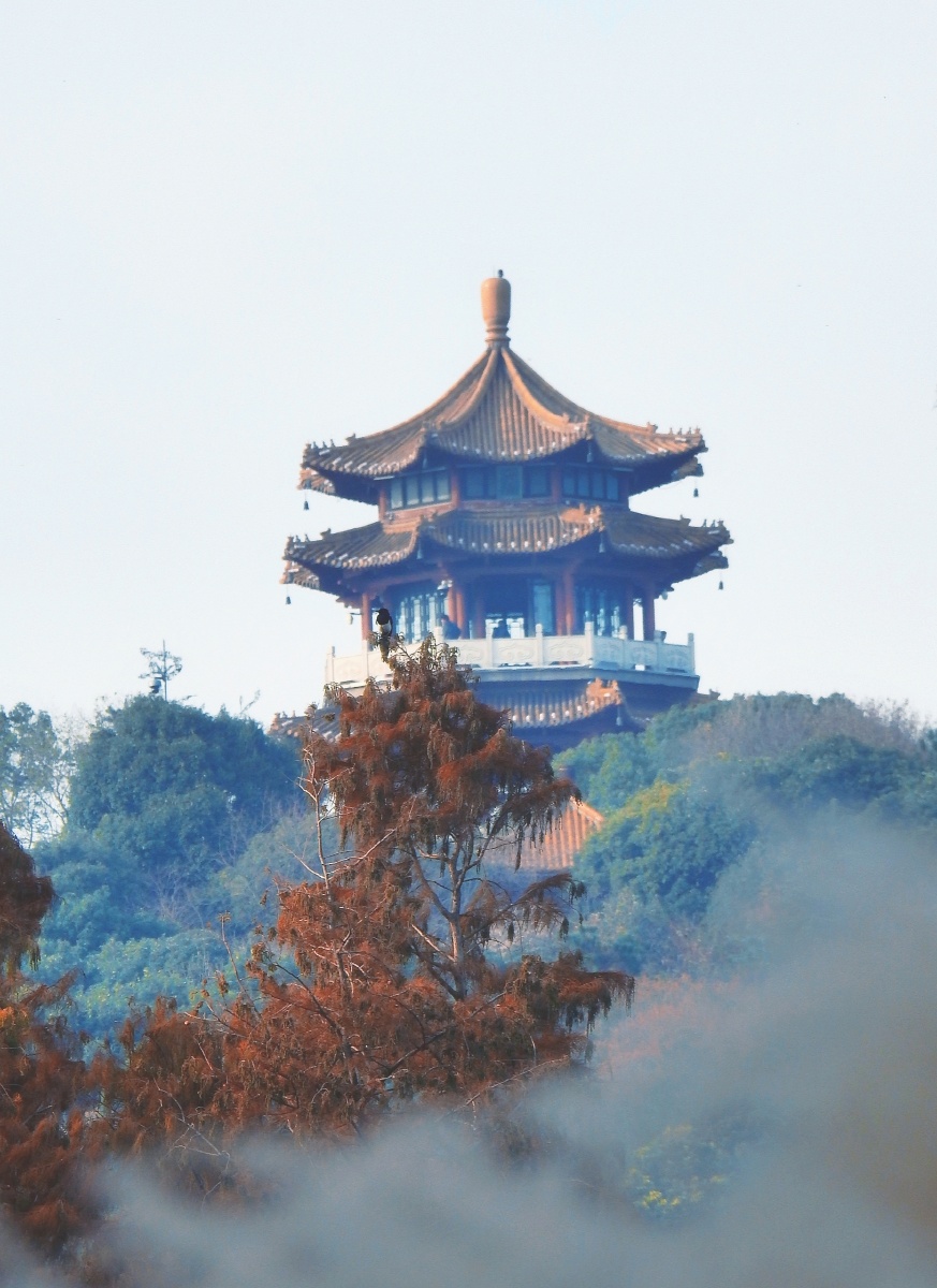 鼋头渚鹿顶迎晖