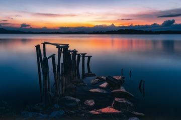 宁静的黄昏