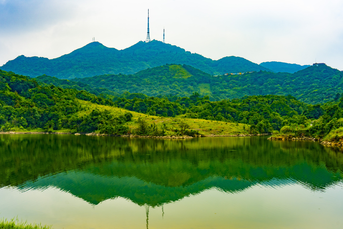 原创摄影作品北流大容山国家森林公园风光无限好