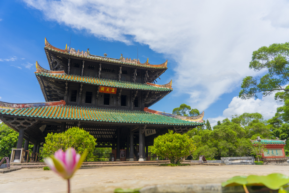 容县真武阁和容州古城 - 风景精选