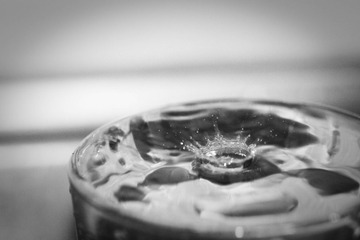 水滴溅起皇冠