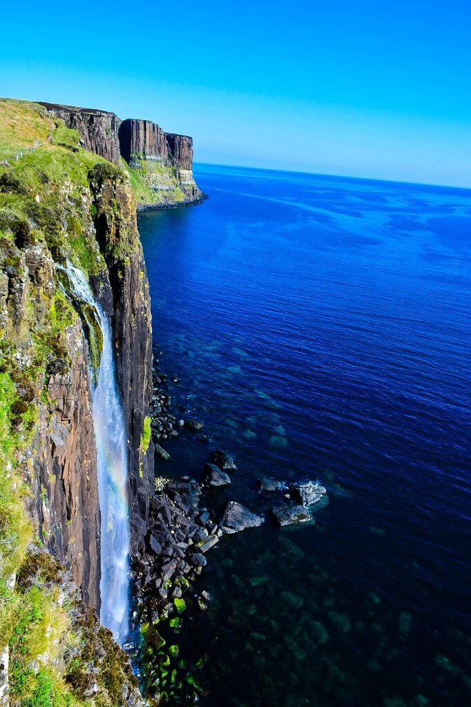Kilt Rock 苏格兰高地<br />
