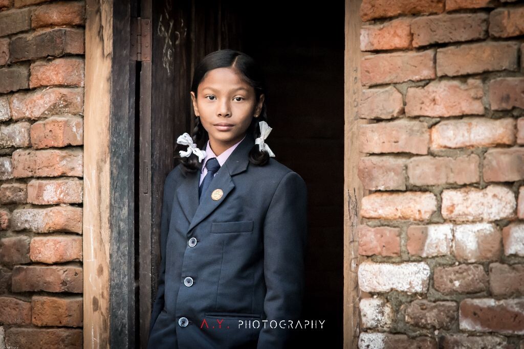 青春。青涩...（摄于Bhaktapur，Nepal）