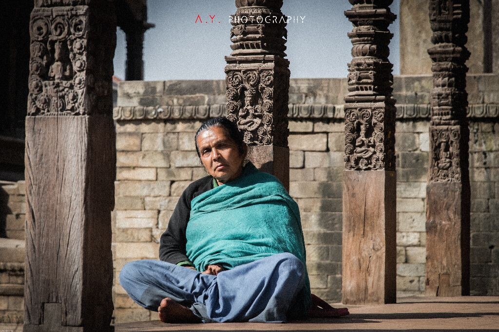 信仰...（摄于Bhaktapur，Nepal）