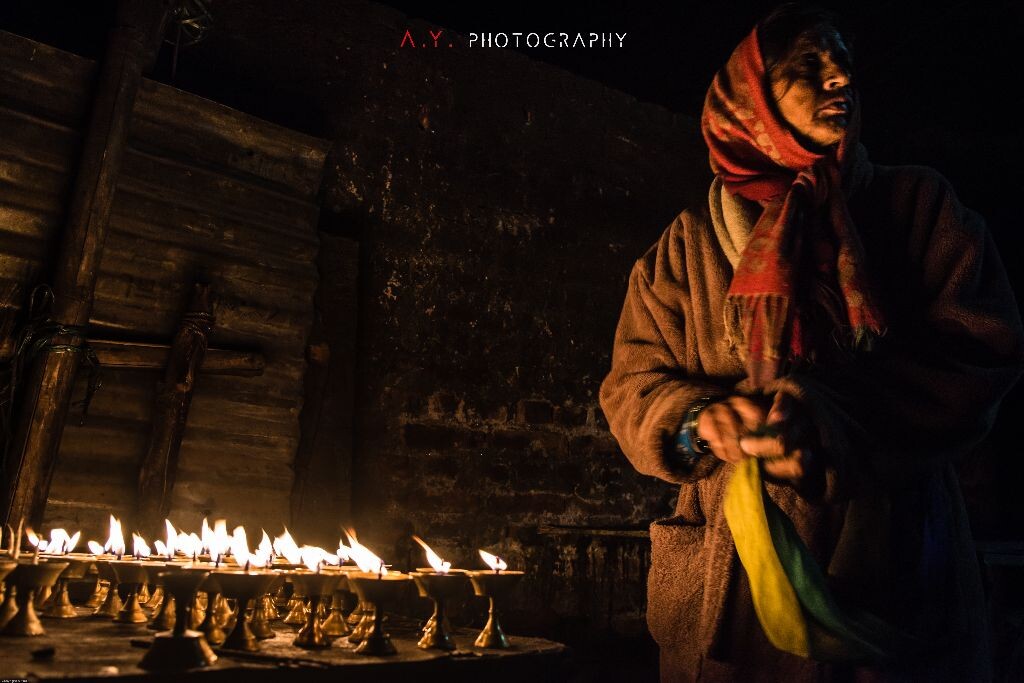 信仰...（摄于Boudha，Nepal）