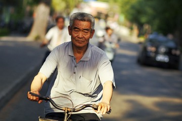 老人&车