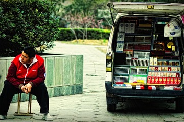 Centenary Souvenir Vendor