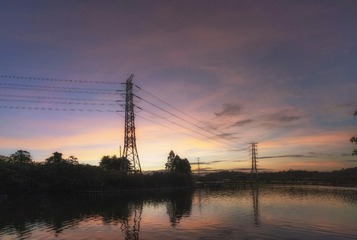 静谧的朝霞
