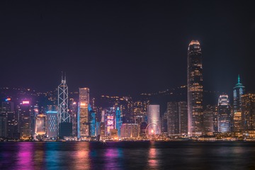 维多利亚夜景