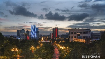 广州科学城夜景