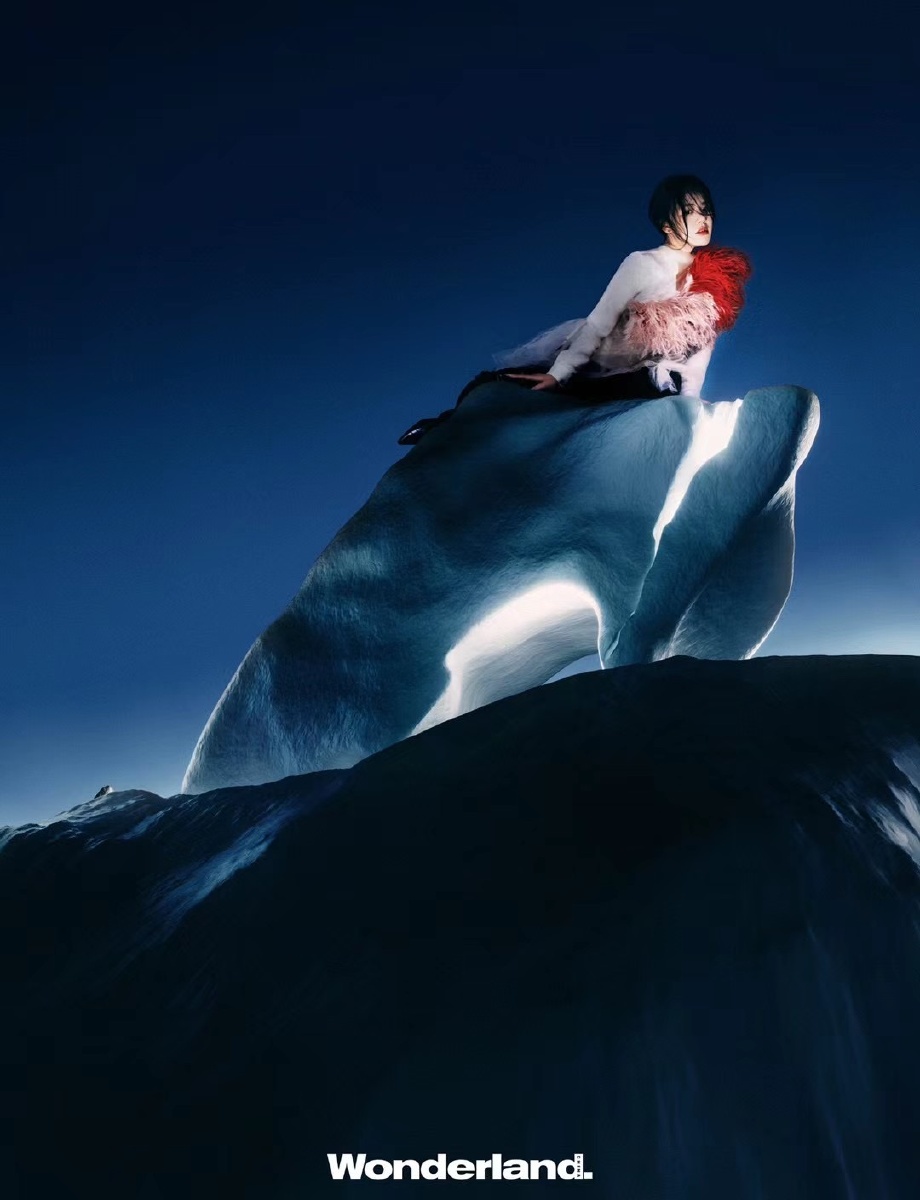 灵动修图明星杂志大片修图 《wonderland新视线》开年刊封面