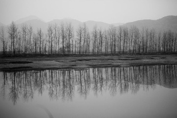 水墨阳山五