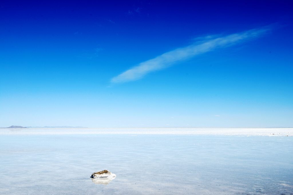 空旷，寂寥，美国盐湖