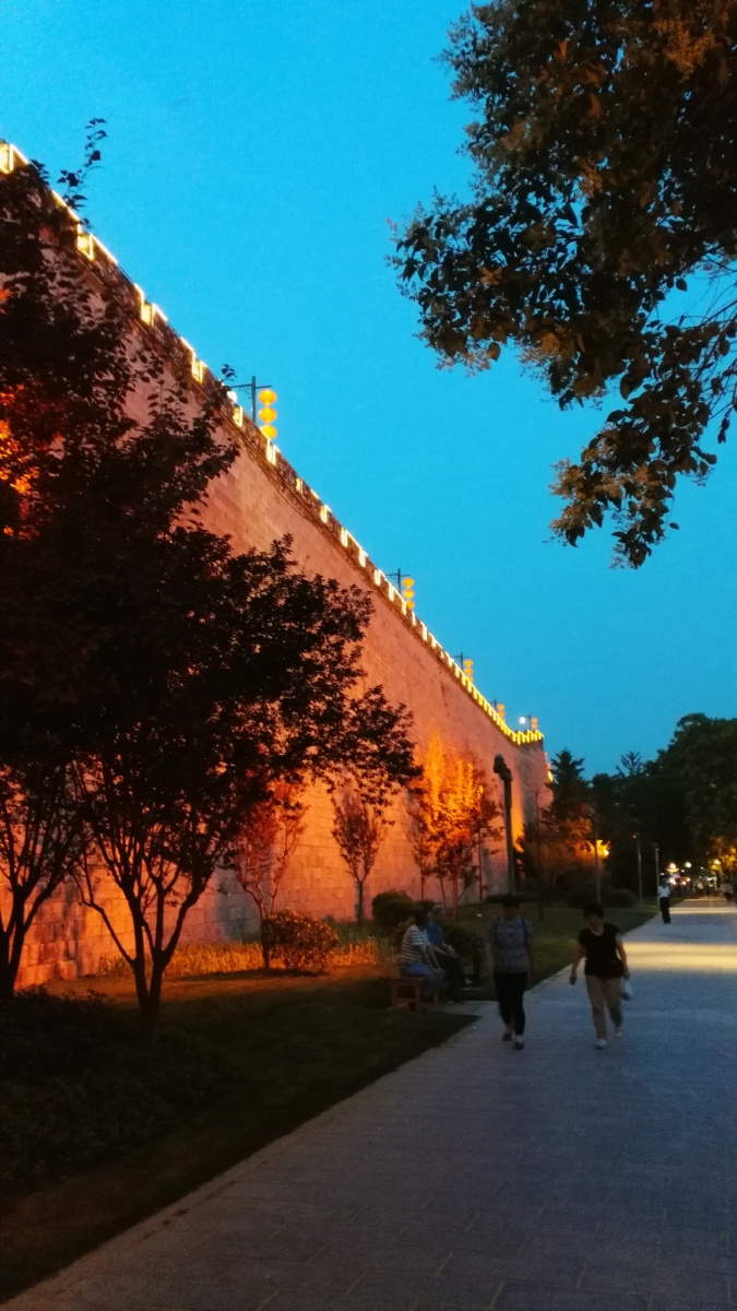 南京中华门西长干巷夜景