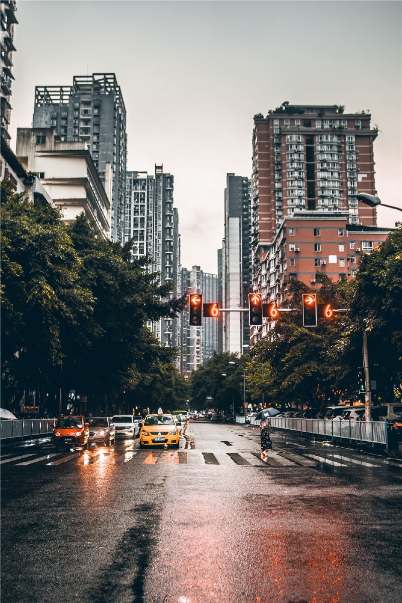 重庆日系街拍剪影扫街