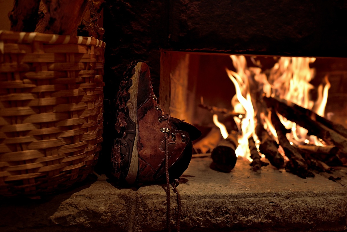 烤烤火挺舒服的