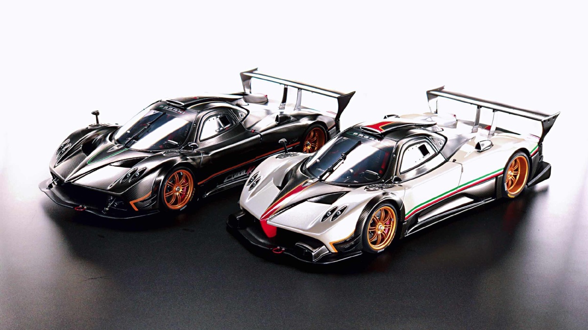 跑车赛车118帕加尼风之子宗塔r杰斯底里手机摄影