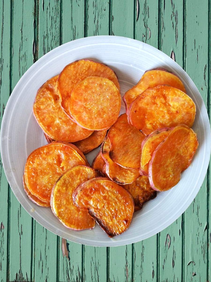 今日份晚餐,香煎红薯