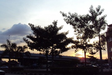 on the way