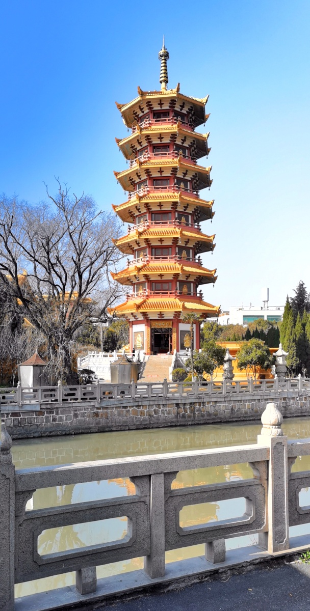 上海七宝老街七宝禅寺宝塔