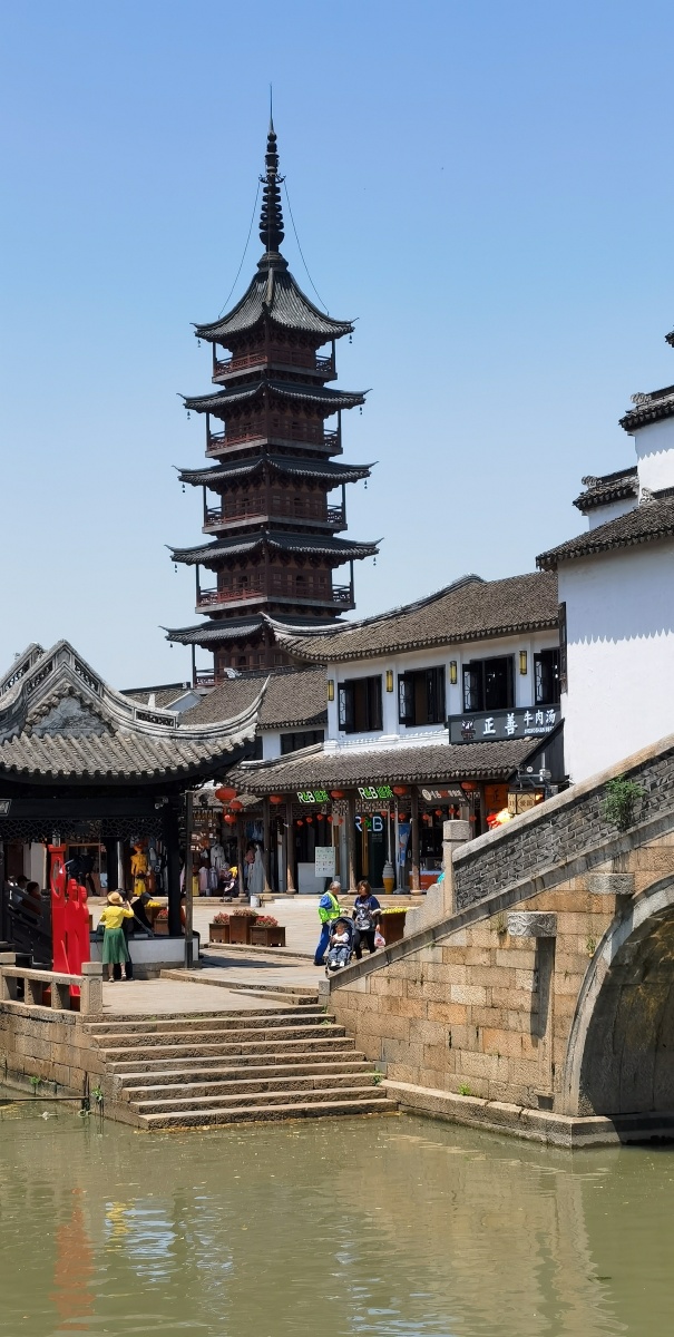 千灯古镇秦峰塔