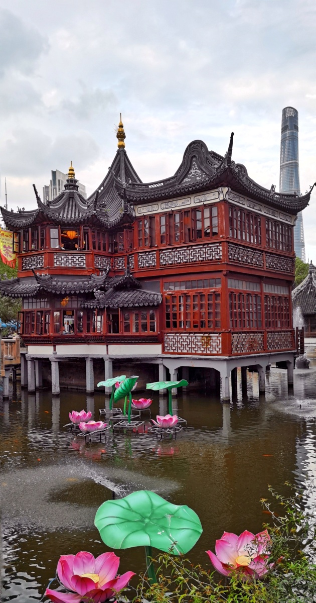 上海豫园湖心亭茶楼