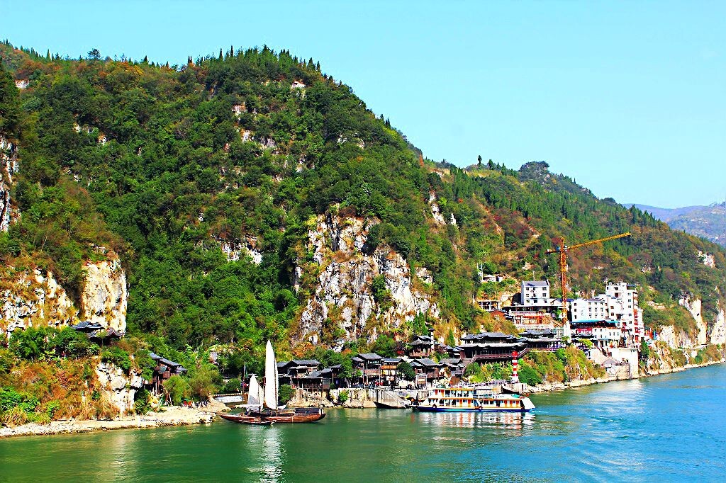长江三峡西陵峡山水风光