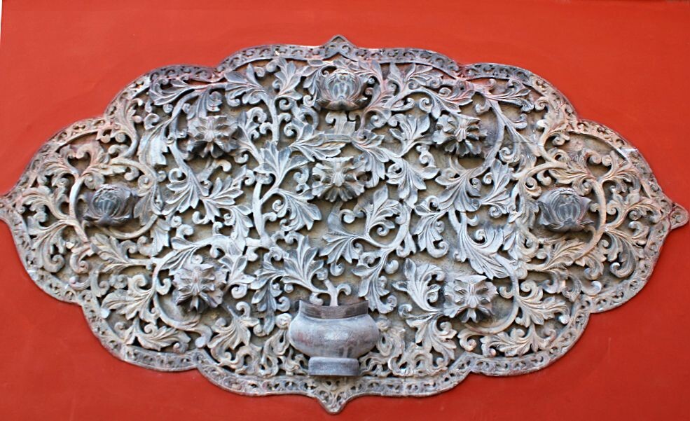 北京圆明园正觉寺墙壁浮雕