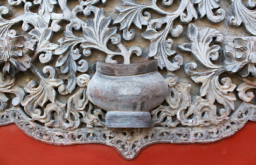 北京圆明园正觉寺墙壁浮雕