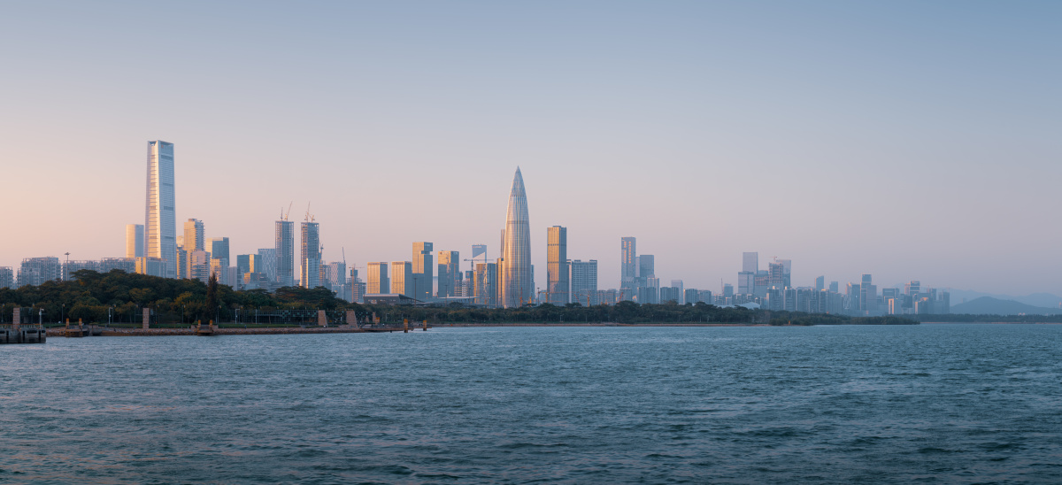 前海湾全景