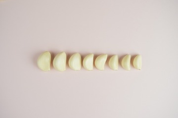 garlic row