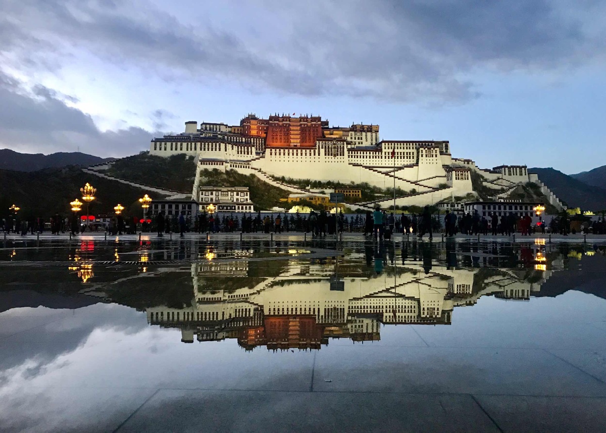 布达拉宫手机拍照组图